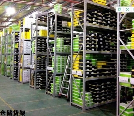 贛州重型倉(cāng)儲(chǔ)貨架定做案例
